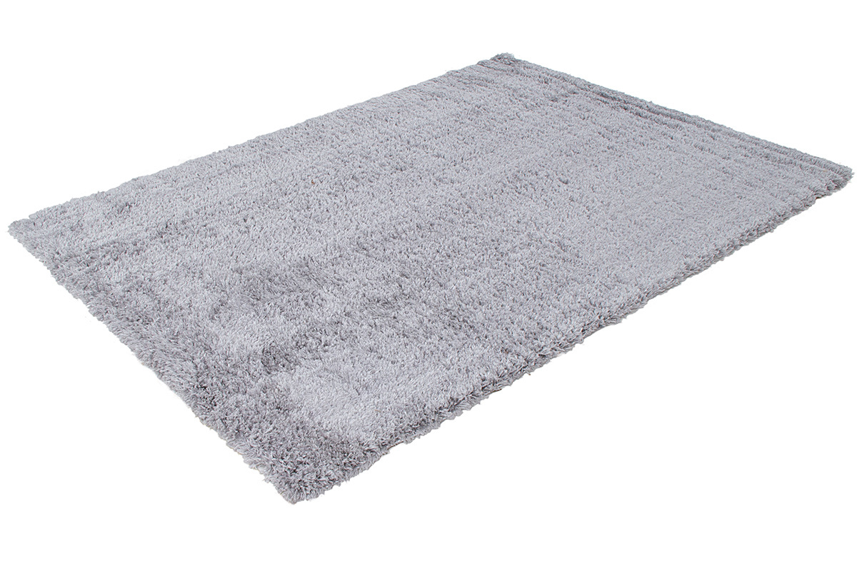 Alfombra gris antracita 160x230 cm PLUMA