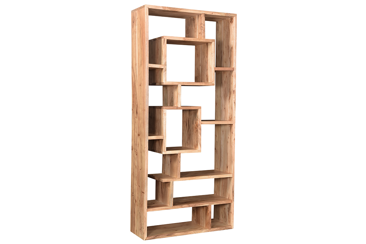 Biblioteca en acacia 80 cm CHAPMAN