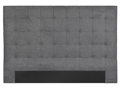 Cabecero de cama para colgar de tela gris 140 cm LILY - Miliboo