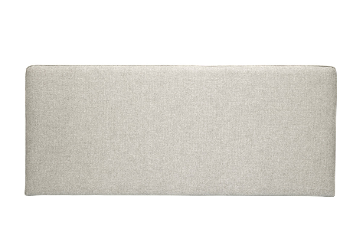 Cabecero de cama para colgar de tela beige 180 cm LILY