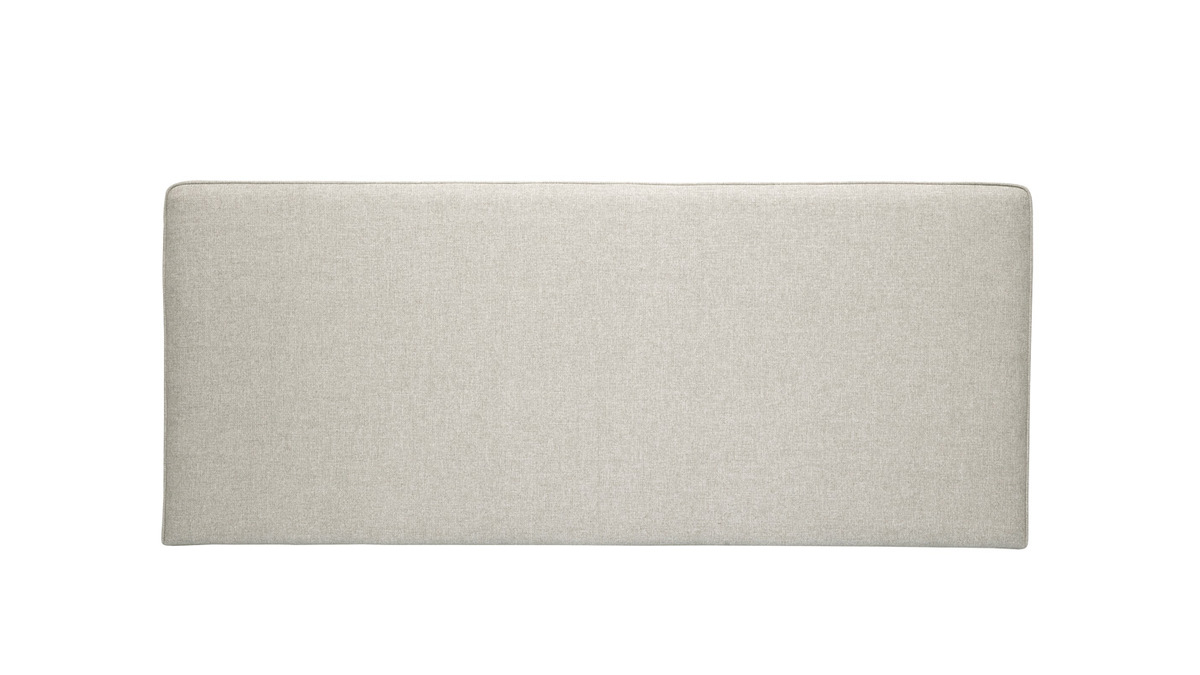 Cabecero de cama para colgar de tela beige 180 cm LILY