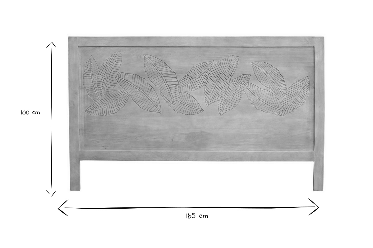 Cabecero en mango grabado L165 cm VIBES
