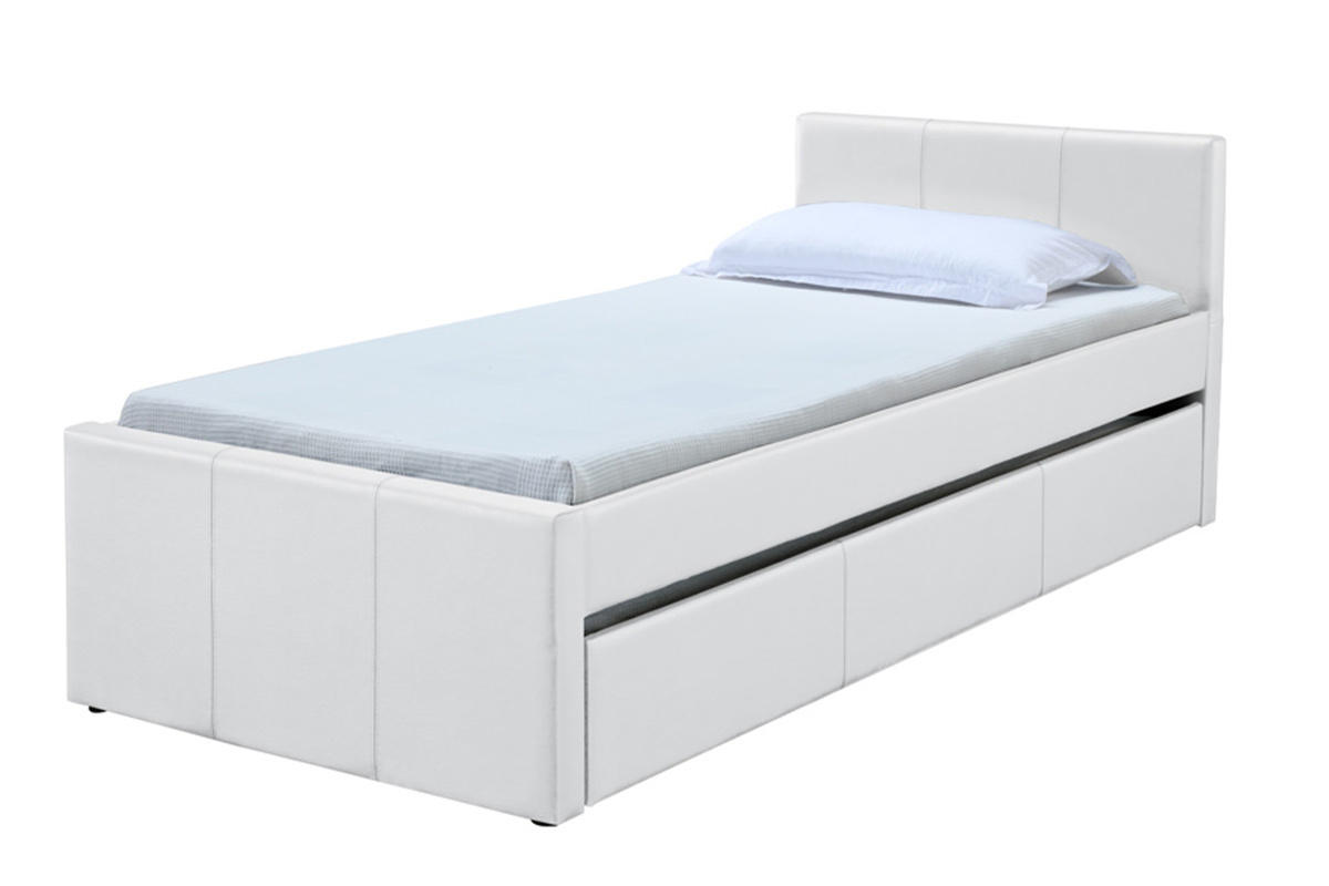 Cama nido 90 x 195 cm blanco MACCO