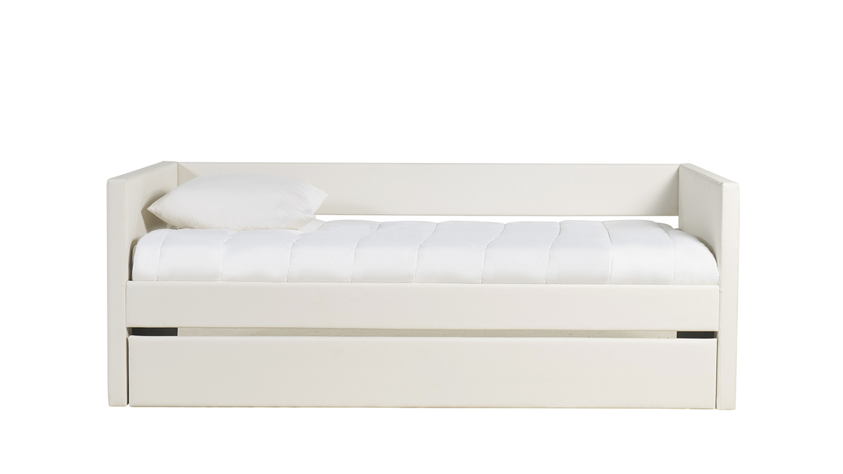 Cama nido blanca 90 x 190 cm ELIE