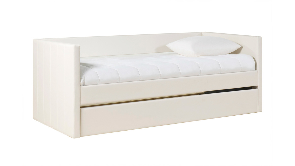 Cama nido blanca 90 x 190 cm ELIE