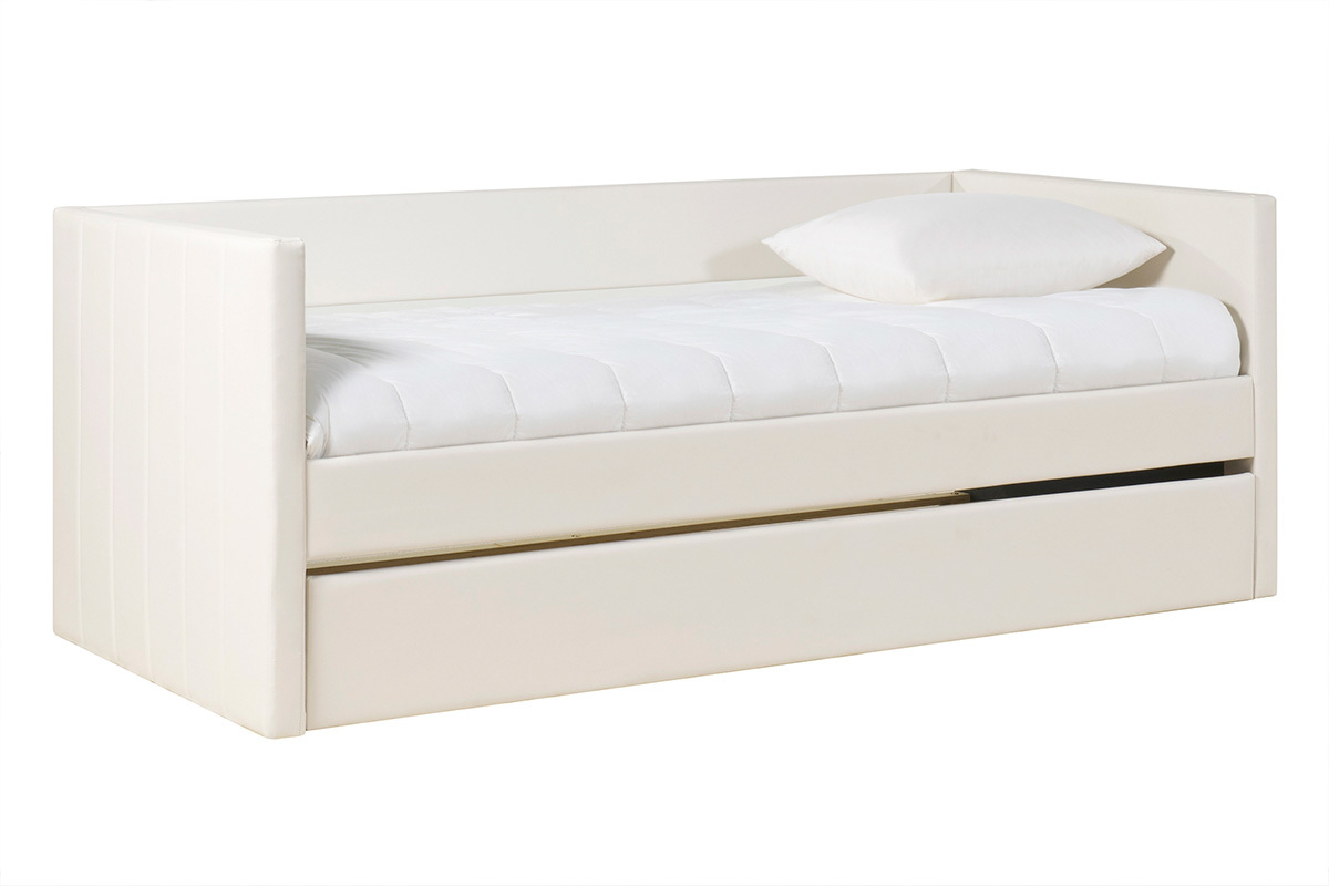 Cama nido blanca 90 x 190 cm ELIE