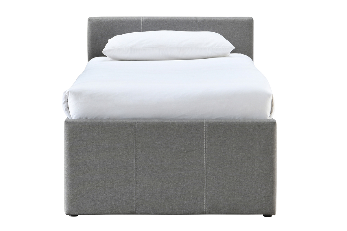 Cama nido infantil 90נ195cm tela gris MACCO