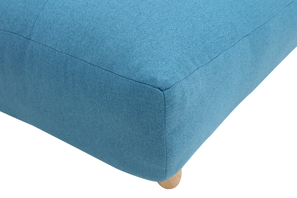 Canap convertible scandinave bleu canard YUMI