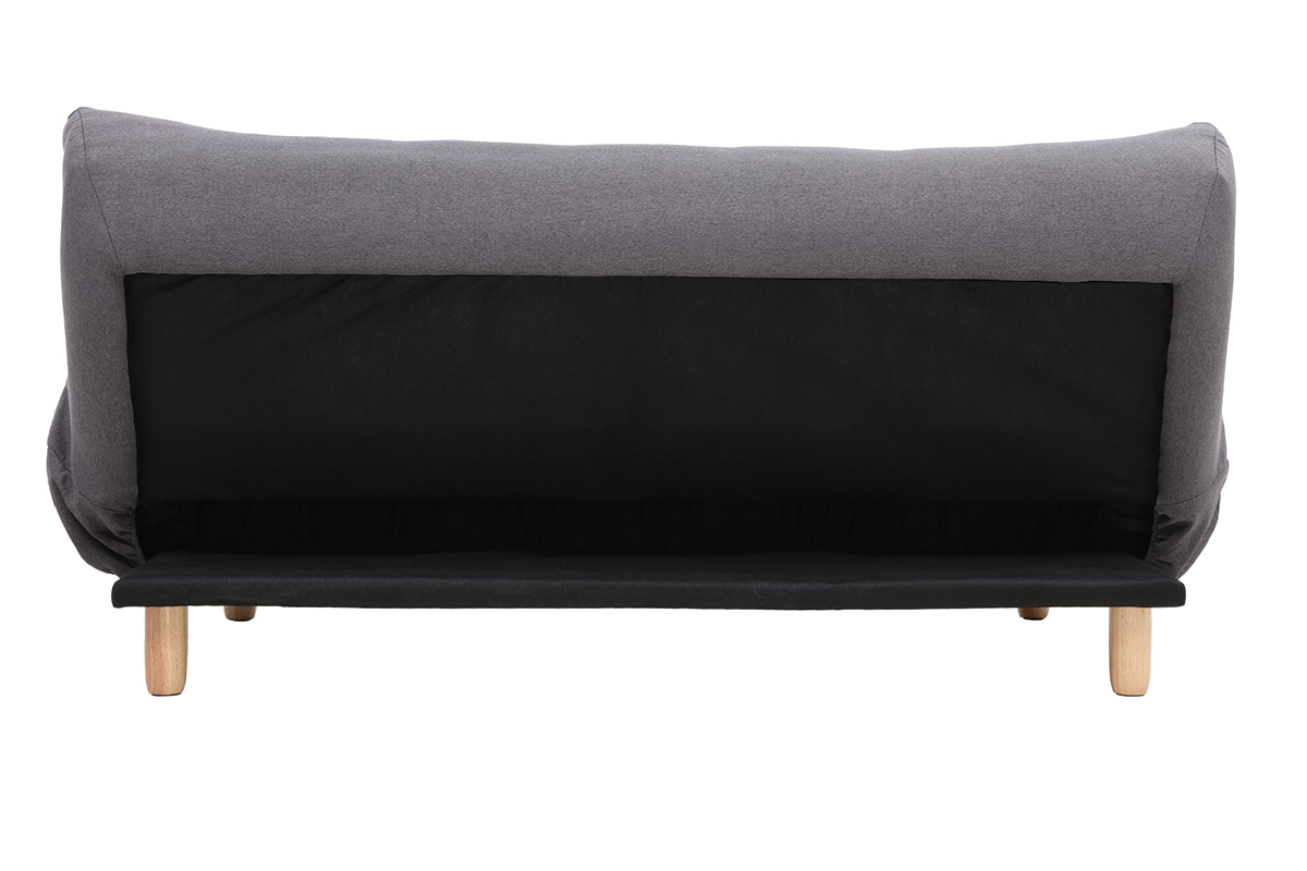 Canap convertible scandinave gris fonc YUMI