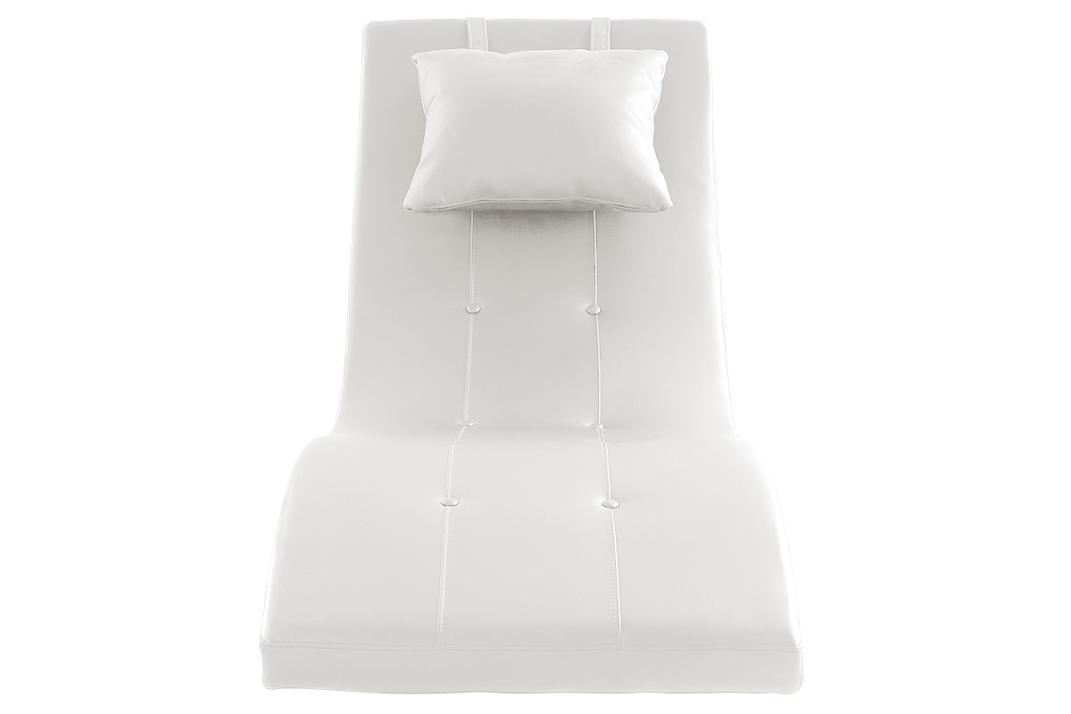 Chaise longue diseo blanco MONACO