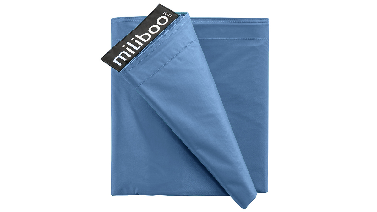 Funda de puff gigante azul petrleo BIG MILIBAG