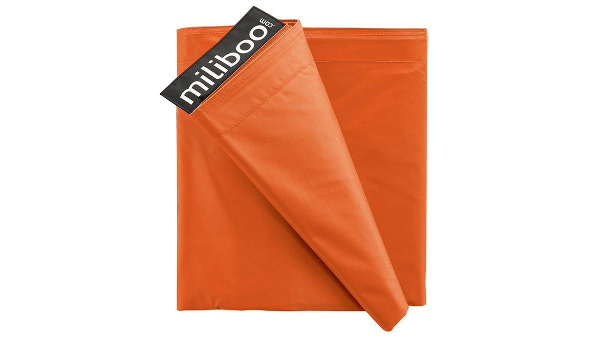 Funda de puff gigante naranja BIG MILIBAG