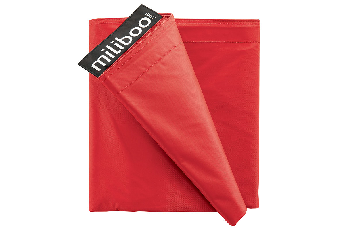 Funda de puff gigante rojo BIG MILIBAG