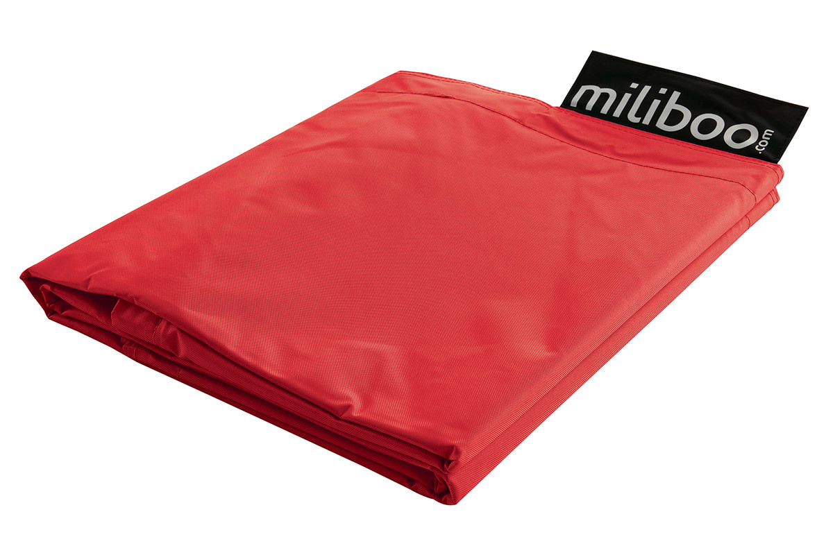 Funda de puff gigante rojo BIG MILIBAG