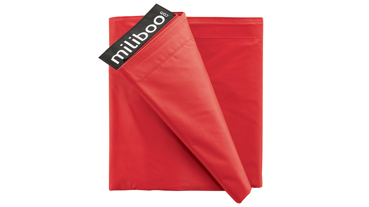 Funda de puff gigante rojo BIG MILIBAG