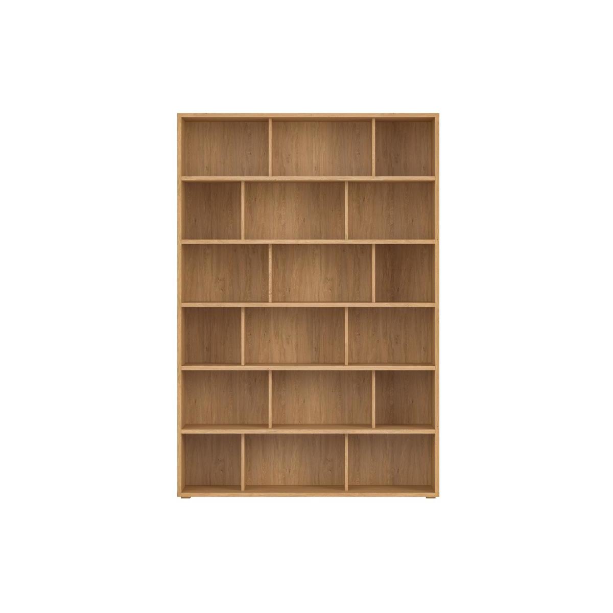 Librería de diseño acabado roble 140 cm EPURE