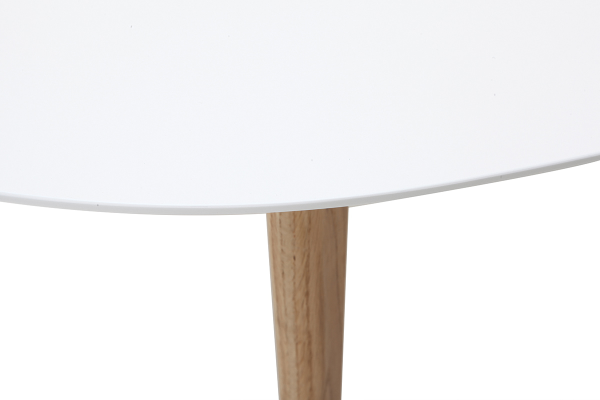 Mesa de centro diseo blanco L120 cm EKKA