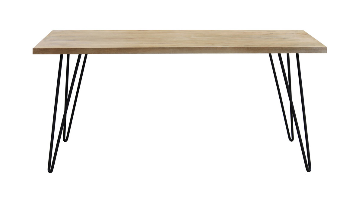 Mesa de comedor rectangular mango L160 cm VIBES