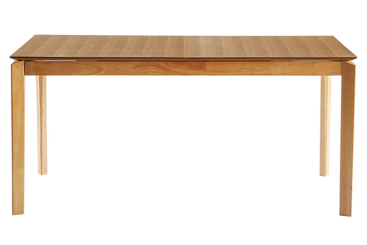 Mesa extensible rectangular de fresno 160-210 cm BONAVISTA