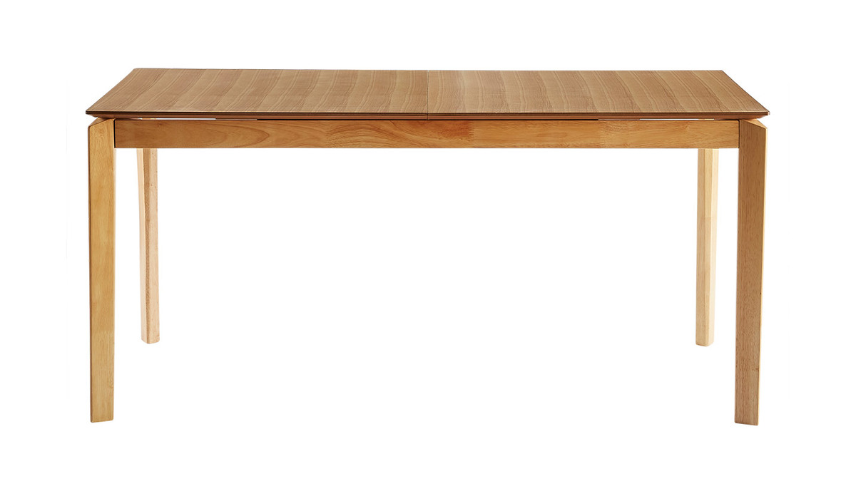 Mesa extensible rectangular de fresno 160-210 cm BONAVISTA