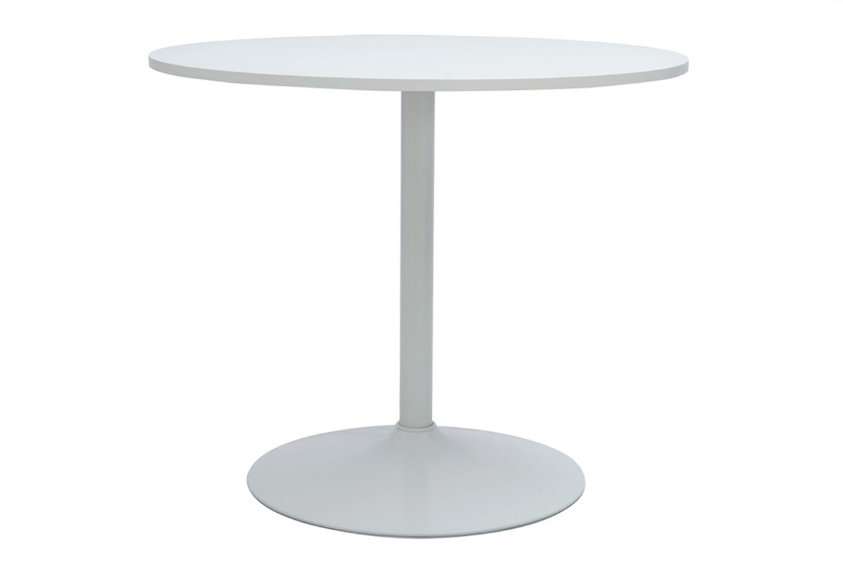 Mesa pequea diseo blanca D90 CALISTA