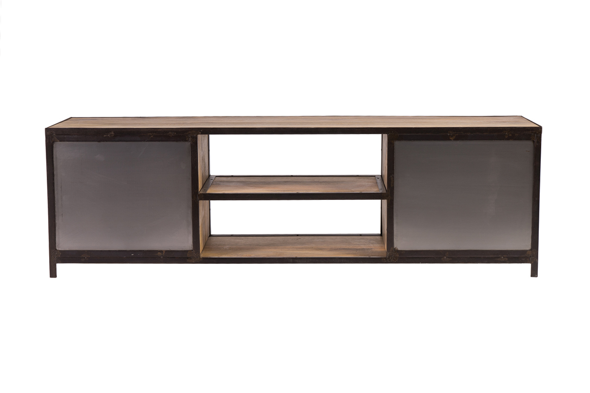 Mueble TV diseo industrial 178cm INDUSTRIA