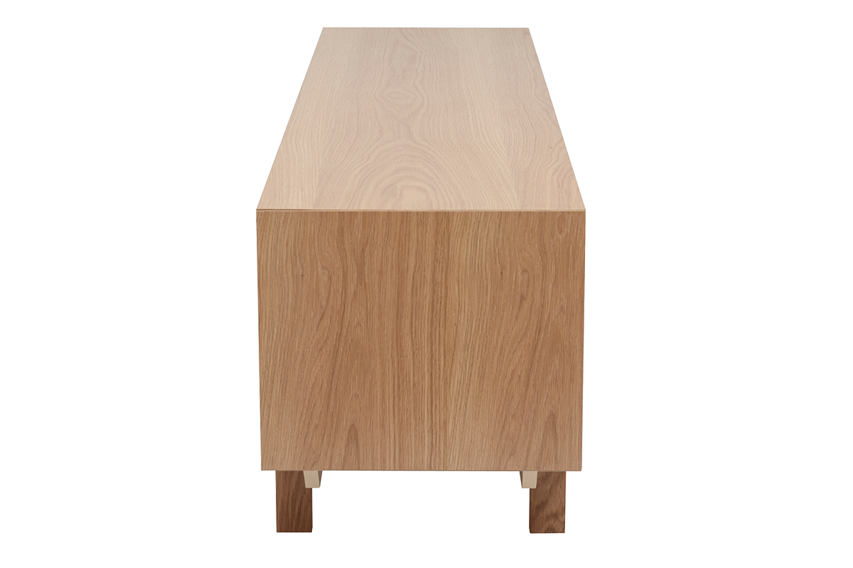 Mueble TV nrdico de madera clara 180cm SID