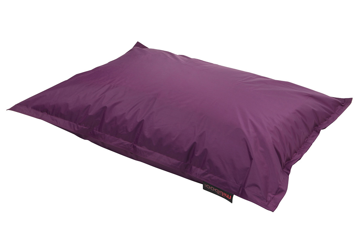 Puf gigante de diseo morado BIG MILIBAG