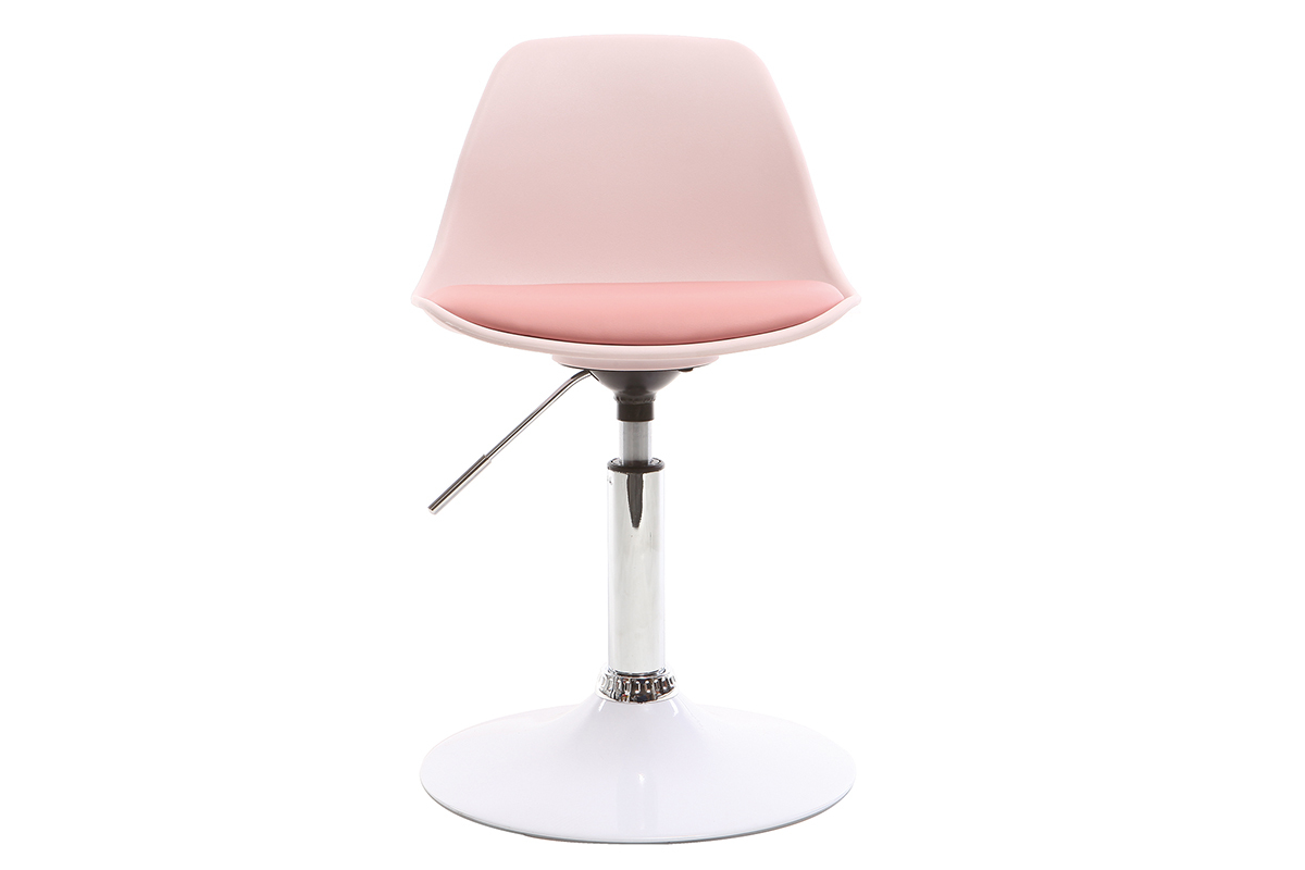 Silla de escritorio diseo infantil rosa STEEVY