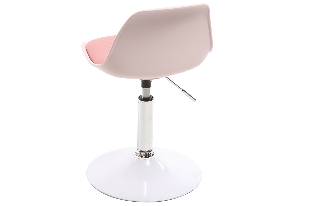 Silla de escritorio diseo infantil rosa STEEVY