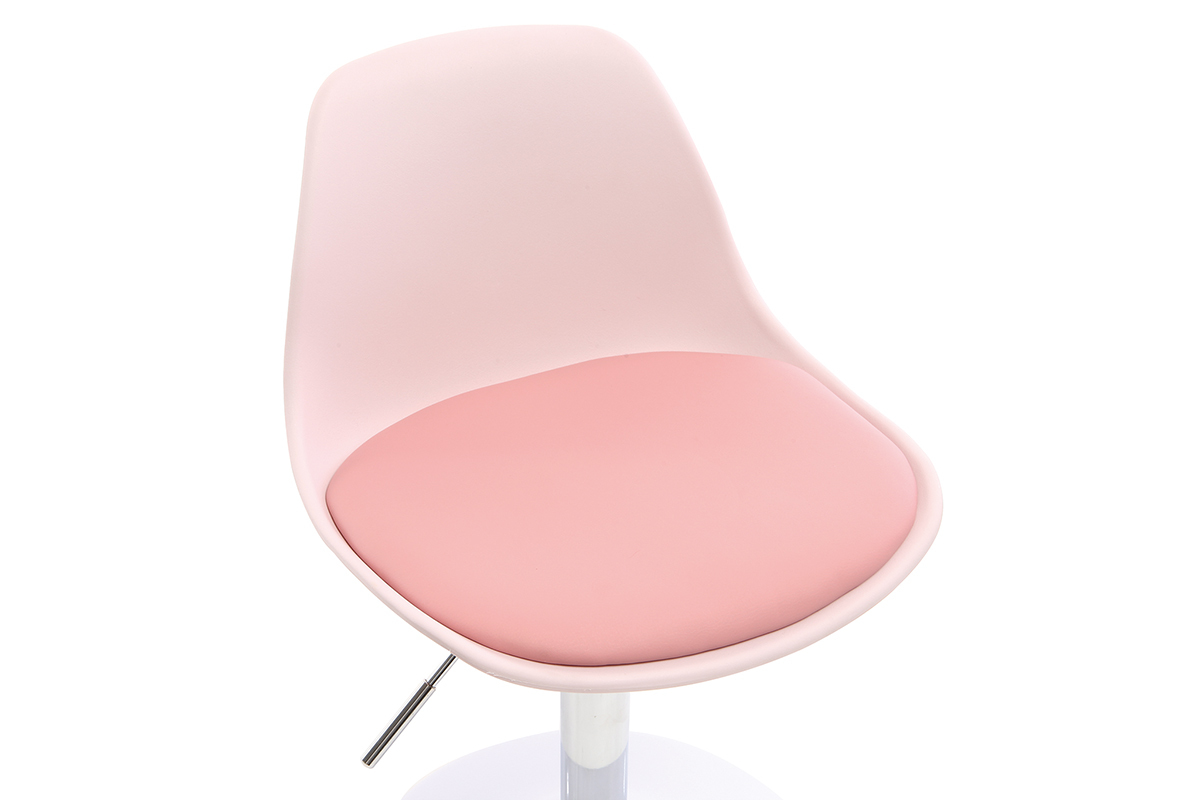 Silla de escritorio diseo infantil rosa STEEVY