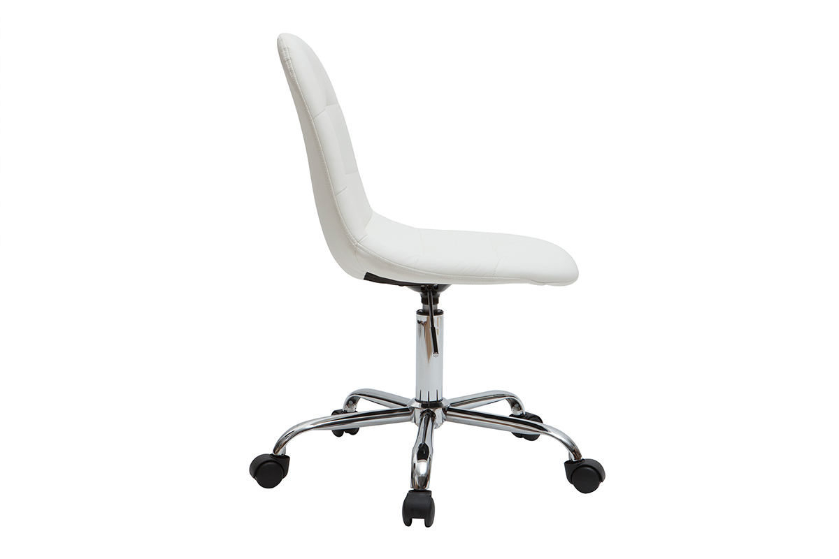 Silla de escritorio moderna blanca COX