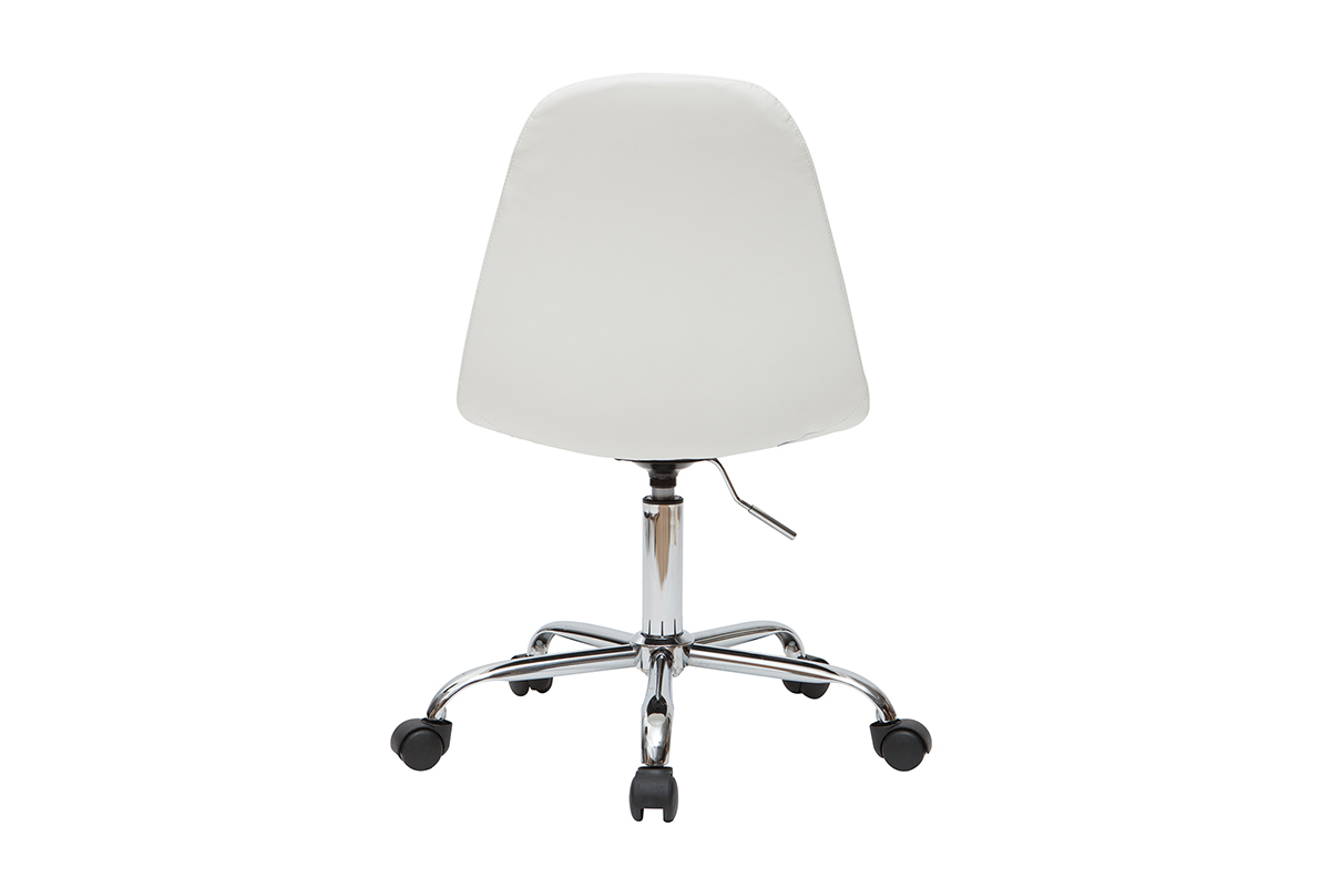 Silla de escritorio moderna blanca COX