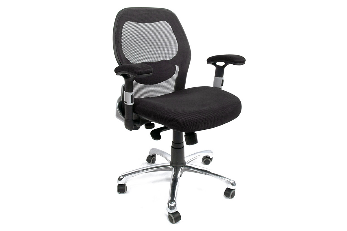 Silla de oficina ergonmica negra ULTIMATE V2