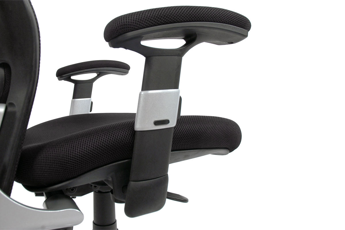 Silla de oficina ergonmica negra ULTIMATE V2