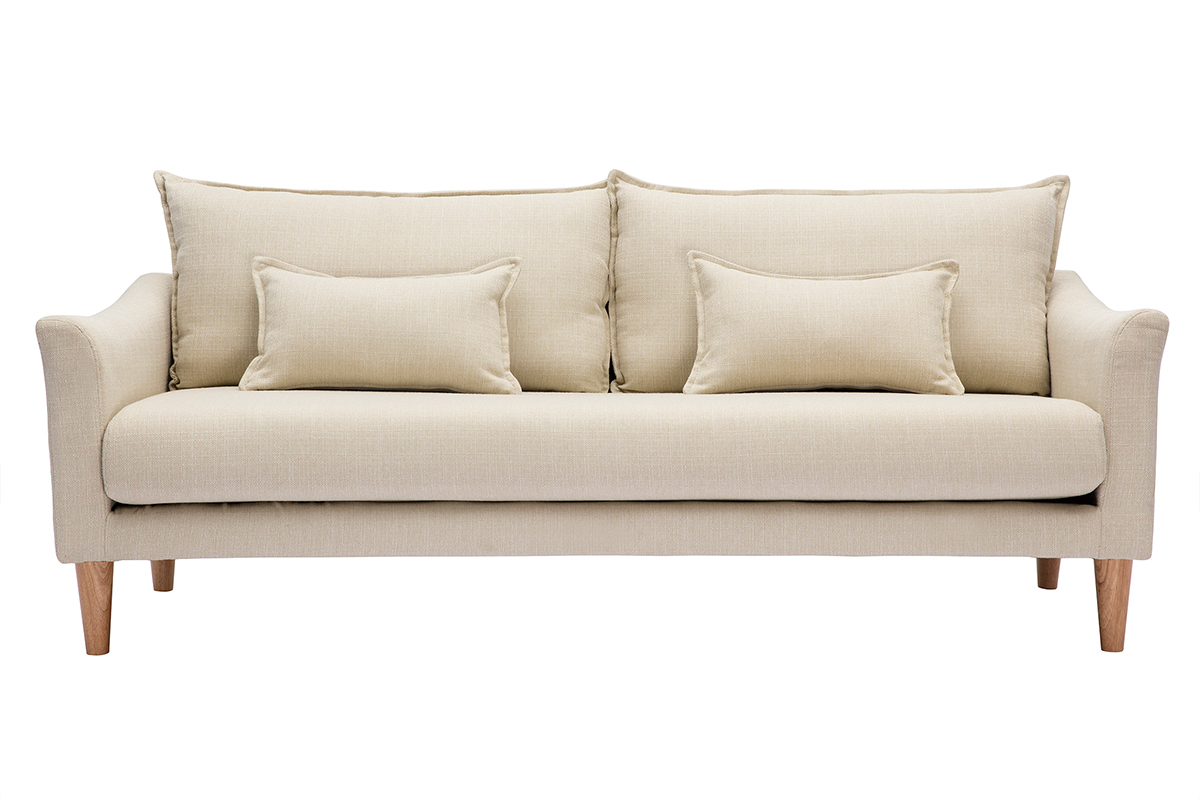 Sof 3 plazas beige KATE