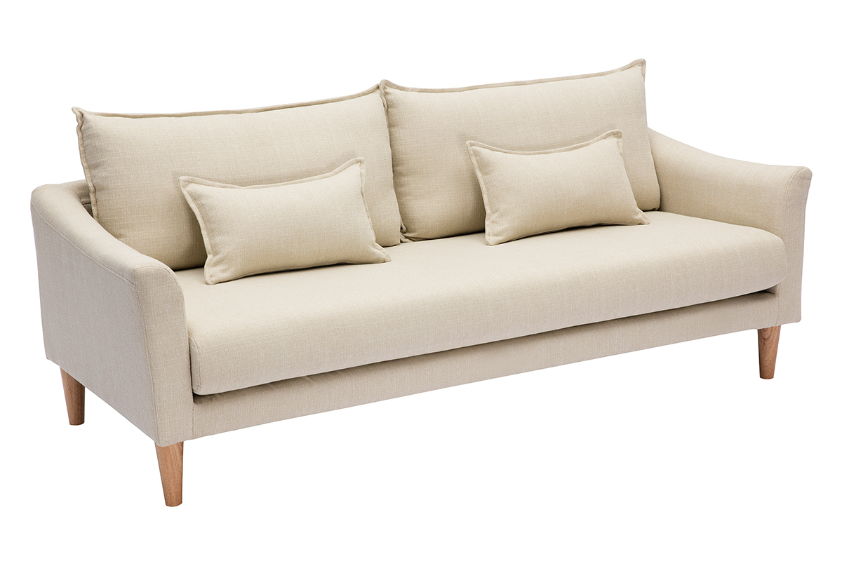 Sof 3 plazas beige KATE