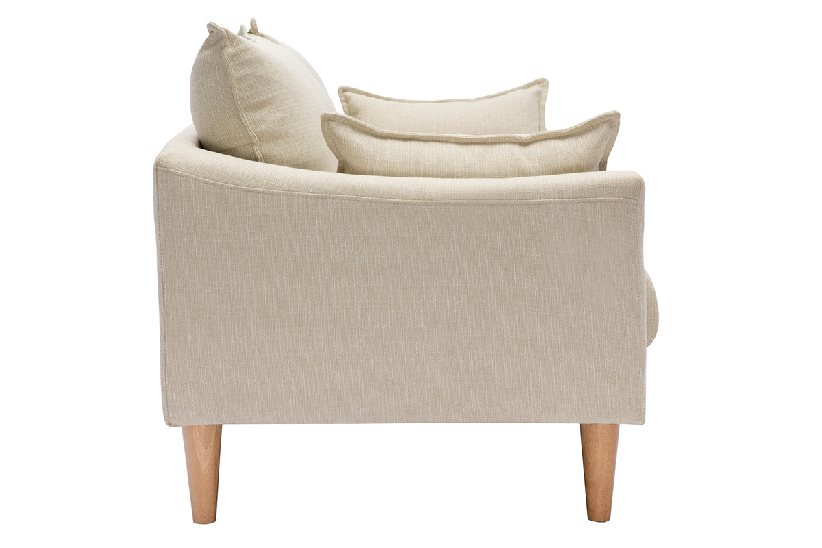 Sof 3 plazas beige KATE