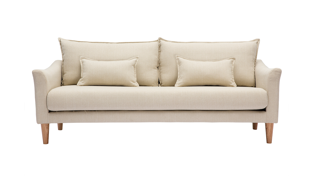 Sof 3 plazas beige KATE