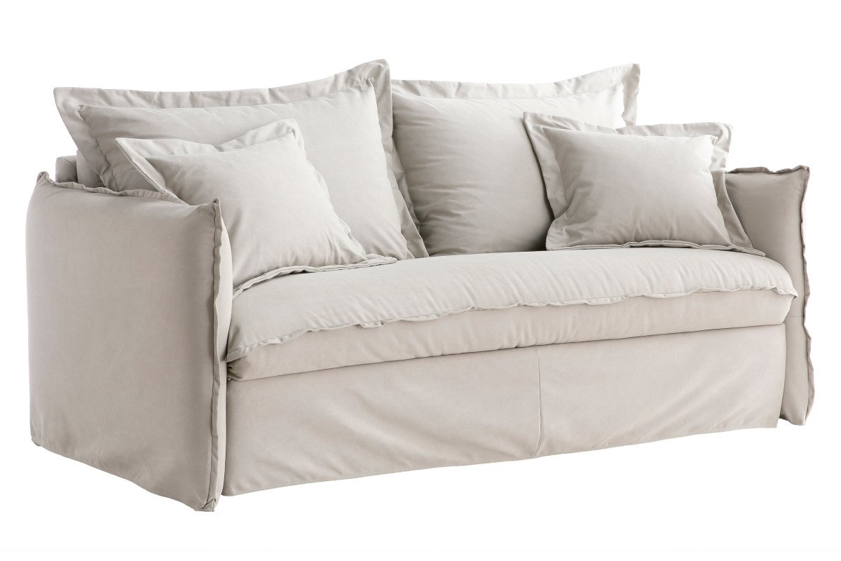 Sof cama desenfundable de algodn beige ALDO