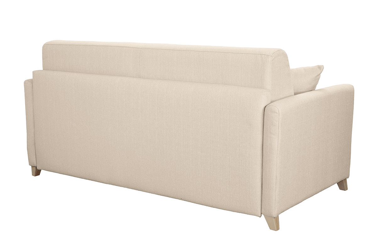 Sof convertible 3 plazas nrdico beige SKANDY