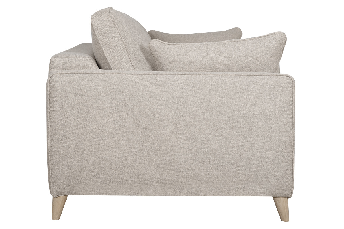 Sof convertible nrdico 3 plazas beige natural PAPEL