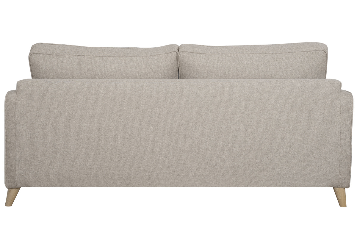 Sof convertible nrdico 3 plazas beige natural PAPEL