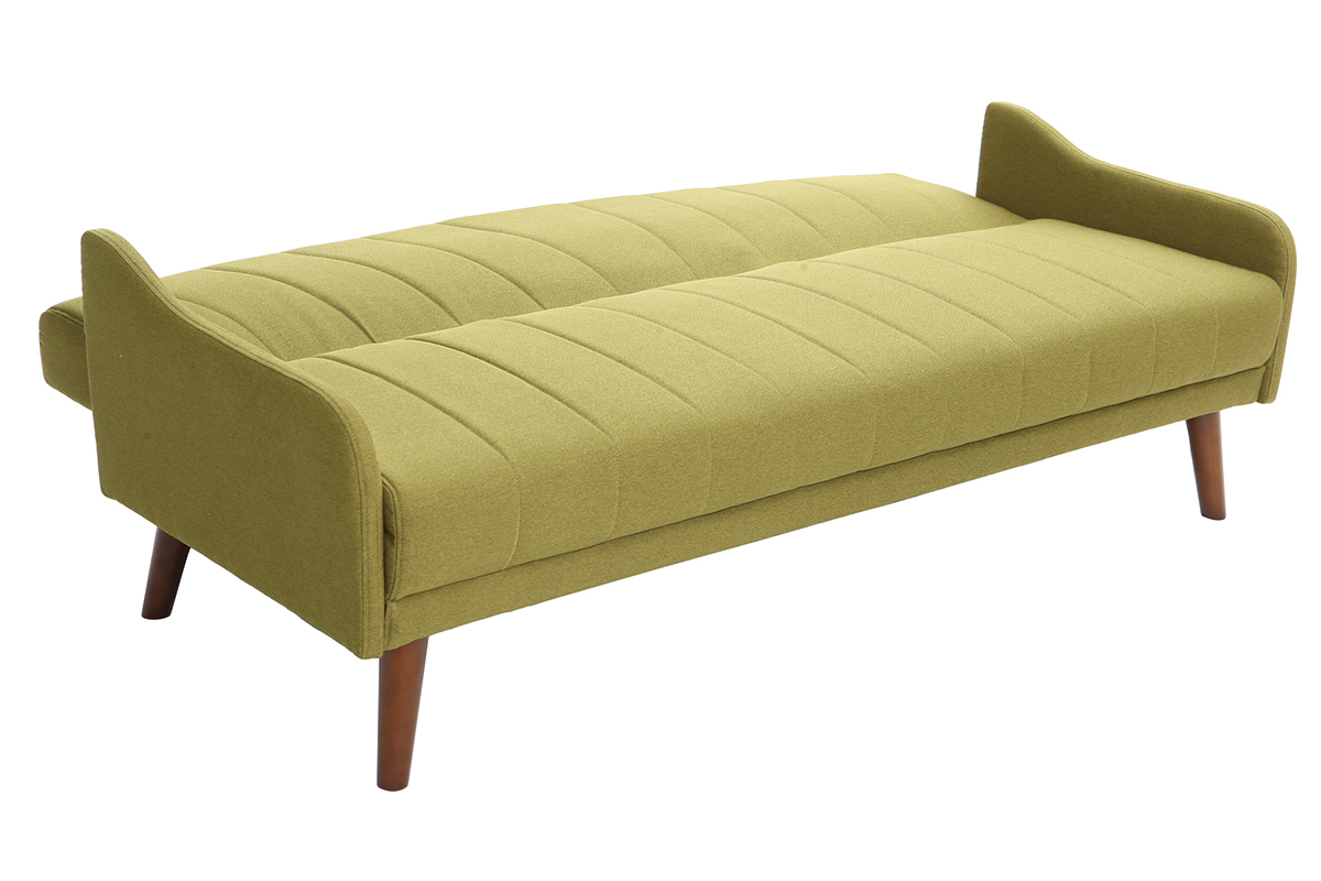 Sof convertible vintage 3 plazas verde ARYA